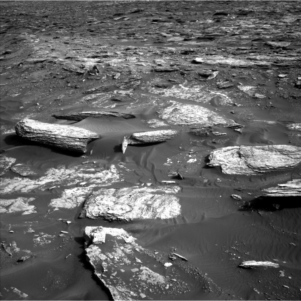 Nasa's Mars rover Curiosity acquired this image using its Left Navigation Camera on Sol 1693, at drive 346, site number 63
