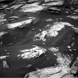 Nasa's Mars rover Curiosity acquired this image using its Right Navigation Camera on Sol 1693, at drive 154, site number 63