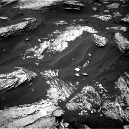 Nasa's Mars rover Curiosity acquired this image using its Right Navigation Camera on Sol 1693, at drive 160, site number 63
