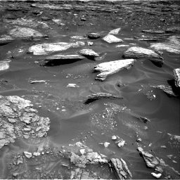 Nasa's Mars rover Curiosity acquired this image using its Right Navigation Camera on Sol 1693, at drive 310, site number 63