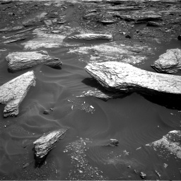 Nasa's Mars rover Curiosity acquired this image using its Right Navigation Camera on Sol 1693, at drive 340, site number 63