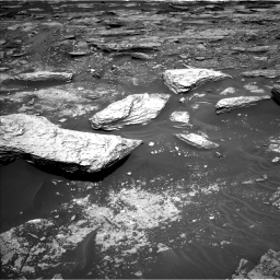 Nasa's Mars rover Curiosity acquired this image using its Left Navigation Camera on Sol 1696, at drive 364, site number 63