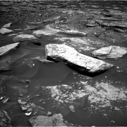 Nasa's Mars rover Curiosity acquired this image using its Left Navigation Camera on Sol 1696, at drive 370, site number 63