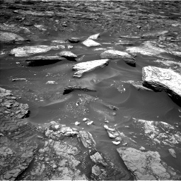 Nasa's Mars rover Curiosity acquired this image using its Left Navigation Camera on Sol 1696, at drive 376, site number 63