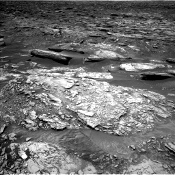 Nasa's Mars rover Curiosity acquired this image using its Left Navigation Camera on Sol 1696, at drive 394, site number 63