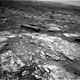 Nasa's Mars rover Curiosity acquired this image using its Left Navigation Camera on Sol 1696, at drive 400, site number 63