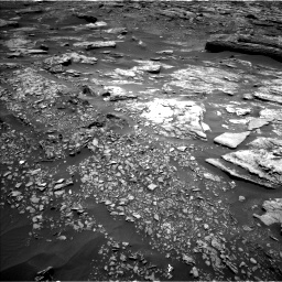 Nasa's Mars rover Curiosity acquired this image using its Left Navigation Camera on Sol 1696, at drive 442, site number 63