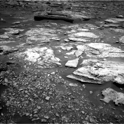 Nasa's Mars rover Curiosity acquired this image using its Left Navigation Camera on Sol 1696, at drive 460, site number 63
