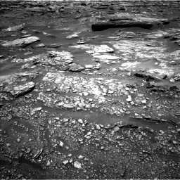 Nasa's Mars rover Curiosity acquired this image using its Left Navigation Camera on Sol 1696, at drive 484, site number 63