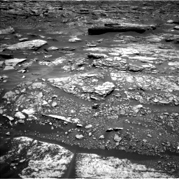 Nasa's Mars rover Curiosity acquired this image using its Left Navigation Camera on Sol 1696, at drive 508, site number 63