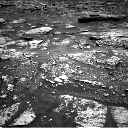 Nasa's Mars rover Curiosity acquired this image using its Left Navigation Camera on Sol 1696, at drive 514, site number 63