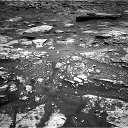 Nasa's Mars rover Curiosity acquired this image using its Left Navigation Camera on Sol 1696, at drive 520, site number 63