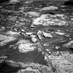 Nasa's Mars rover Curiosity acquired this image using its Left Navigation Camera on Sol 1696, at drive 538, site number 63