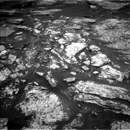 Nasa's Mars rover Curiosity acquired this image using its Left Navigation Camera on Sol 1696, at drive 556, site number 63