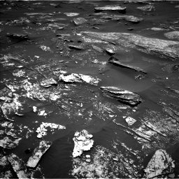 Nasa's Mars rover Curiosity acquired this image using its Left Navigation Camera on Sol 1696, at drive 610, site number 63