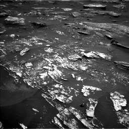 Nasa's Mars rover Curiosity acquired this image using its Left Navigation Camera on Sol 1696, at drive 616, site number 63