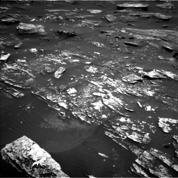 Nasa's Mars rover Curiosity acquired this image using its Left Navigation Camera on Sol 1696, at drive 622, site number 63