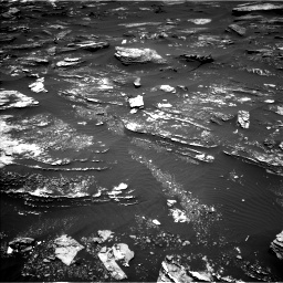 Nasa's Mars rover Curiosity acquired this image using its Left Navigation Camera on Sol 1696, at drive 634, site number 63