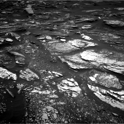 Nasa's Mars rover Curiosity acquired this image using its Left Navigation Camera on Sol 1696, at drive 652, site number 63