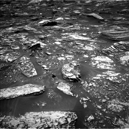Nasa's Mars rover Curiosity acquired this image using its Left Navigation Camera on Sol 1696, at drive 682, site number 63