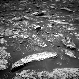 Nasa's Mars rover Curiosity acquired this image using its Left Navigation Camera on Sol 1696, at drive 688, site number 63