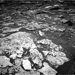 Nasa's Mars rover Curiosity acquired this image using its Left Navigation Camera on Sol 1696, at drive 700, site number 63