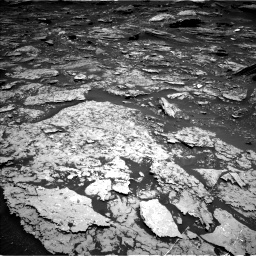 Nasa's Mars rover Curiosity acquired this image using its Left Navigation Camera on Sol 1696, at drive 706, site number 63