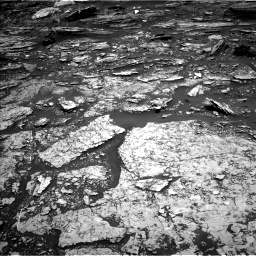 Nasa's Mars rover Curiosity acquired this image using its Left Navigation Camera on Sol 1696, at drive 736, site number 63