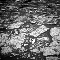 Nasa's Mars rover Curiosity acquired this image using its Left Navigation Camera on Sol 1696, at drive 742, site number 63