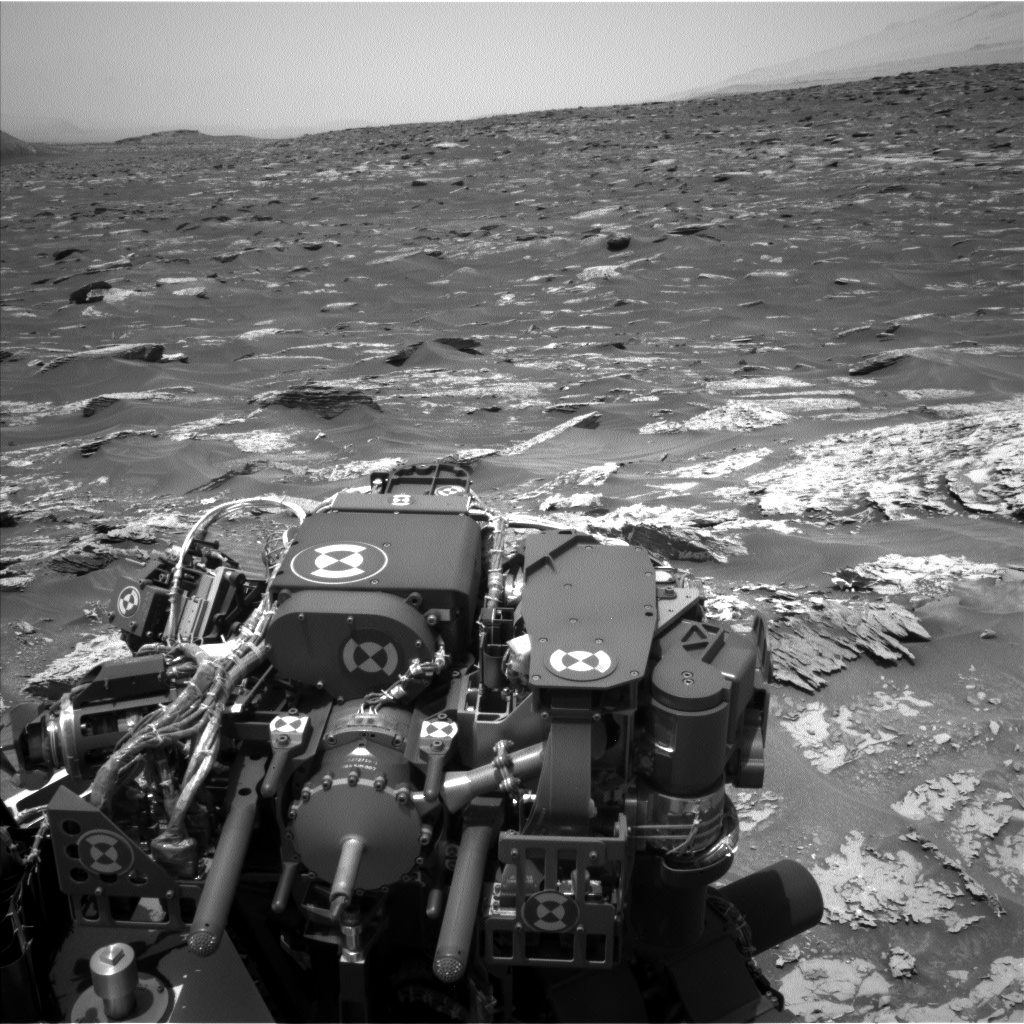 Nasa's Mars rover Curiosity acquired this image using its Left Navigation Camera on Sol 1696, at drive 766, site number 63