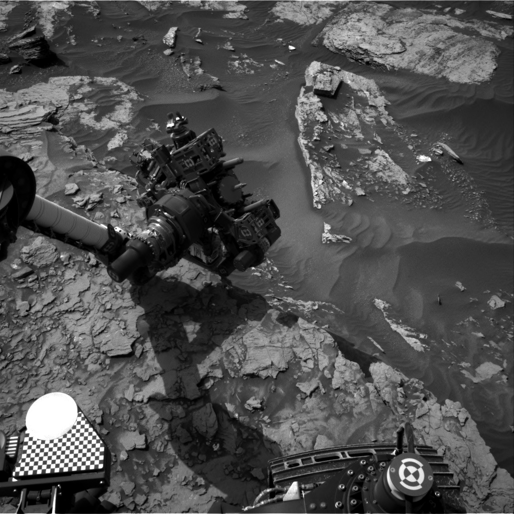 Nasa's Mars rover Curiosity acquired this image using its Right Navigation Camera on Sol 1696, at drive 346, site number 63