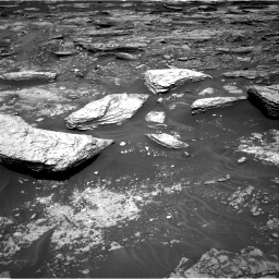 Nasa's Mars rover Curiosity acquired this image using its Right Navigation Camera on Sol 1696, at drive 364, site number 63