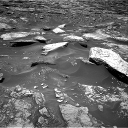 Nasa's Mars rover Curiosity acquired this image using its Right Navigation Camera on Sol 1696, at drive 376, site number 63