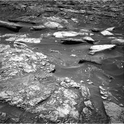Nasa's Mars rover Curiosity acquired this image using its Right Navigation Camera on Sol 1696, at drive 382, site number 63