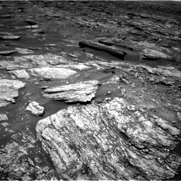Nasa's Mars rover Curiosity acquired this image using its Right Navigation Camera on Sol 1696, at drive 412, site number 63