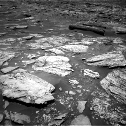 Nasa's Mars rover Curiosity acquired this image using its Right Navigation Camera on Sol 1696, at drive 424, site number 63