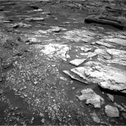Nasa's Mars rover Curiosity acquired this image using its Right Navigation Camera on Sol 1696, at drive 436, site number 63
