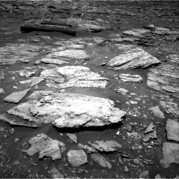 Nasa's Mars rover Curiosity acquired this image using its Right Navigation Camera on Sol 1696, at drive 454, site number 63