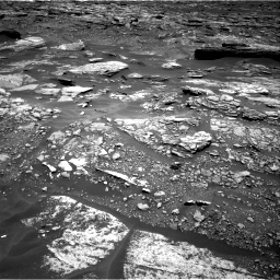 Nasa's Mars rover Curiosity acquired this image using its Right Navigation Camera on Sol 1696, at drive 502, site number 63