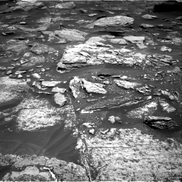 Nasa's Mars rover Curiosity acquired this image using its Right Navigation Camera on Sol 1696, at drive 538, site number 63