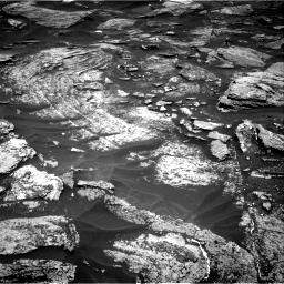 Nasa's Mars rover Curiosity acquired this image using its Right Navigation Camera on Sol 1696, at drive 544, site number 63
