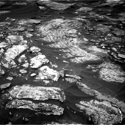Nasa's Mars rover Curiosity acquired this image using its Right Navigation Camera on Sol 1696, at drive 550, site number 63