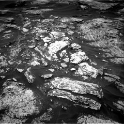 Nasa's Mars rover Curiosity acquired this image using its Right Navigation Camera on Sol 1696, at drive 556, site number 63