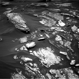 Nasa's Mars rover Curiosity acquired this image using its Right Navigation Camera on Sol 1696, at drive 580, site number 63