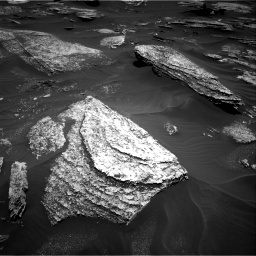 Nasa's Mars rover Curiosity acquired this image using its Right Navigation Camera on Sol 1696, at drive 592, site number 63
