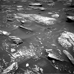 Nasa's Mars rover Curiosity acquired this image using its Right Navigation Camera on Sol 1696, at drive 604, site number 63