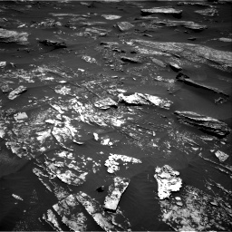 Nasa's Mars rover Curiosity acquired this image using its Right Navigation Camera on Sol 1696, at drive 616, site number 63