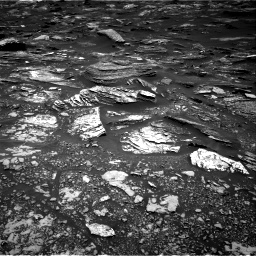 Nasa's Mars rover Curiosity acquired this image using its Right Navigation Camera on Sol 1696, at drive 670, site number 63