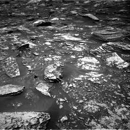 Nasa's Mars rover Curiosity acquired this image using its Right Navigation Camera on Sol 1696, at drive 682, site number 63