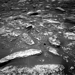 Nasa's Mars rover Curiosity acquired this image using its Right Navigation Camera on Sol 1696, at drive 688, site number 63